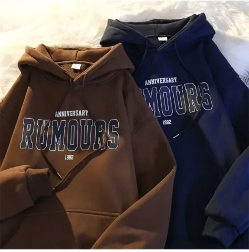 

Spring Autumn Women's Hooded Korean Fashion Harajuku Loose Hoodies Sweatshirt Leisure Hoodie Tops Coat Y2k Clothes Kpop 후드집업