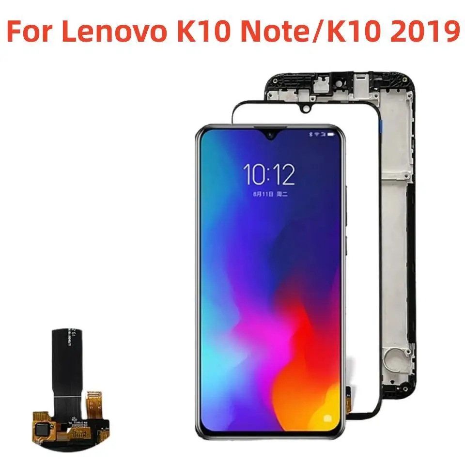 

For Lenovo K10 Note LCD K10 2019 XT2025-3 Display Touch Panel Digitizer For Lenovo Z6 Lite/Youth L38111 Display