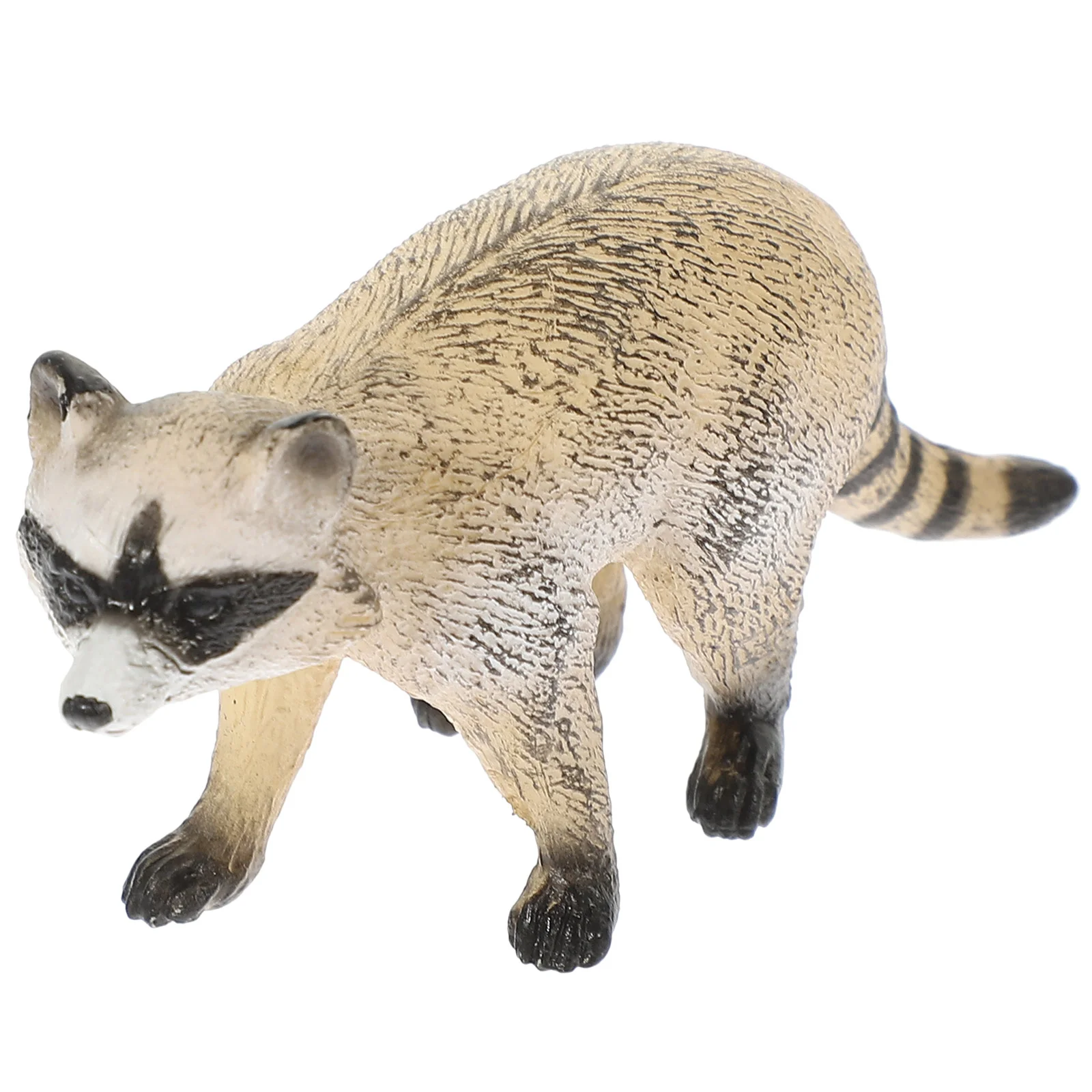 Decorate Science and Education Simulation Wildlife Model Raccoon Cognitive Ornaments Child Models Animal Toys Plastic Figurines