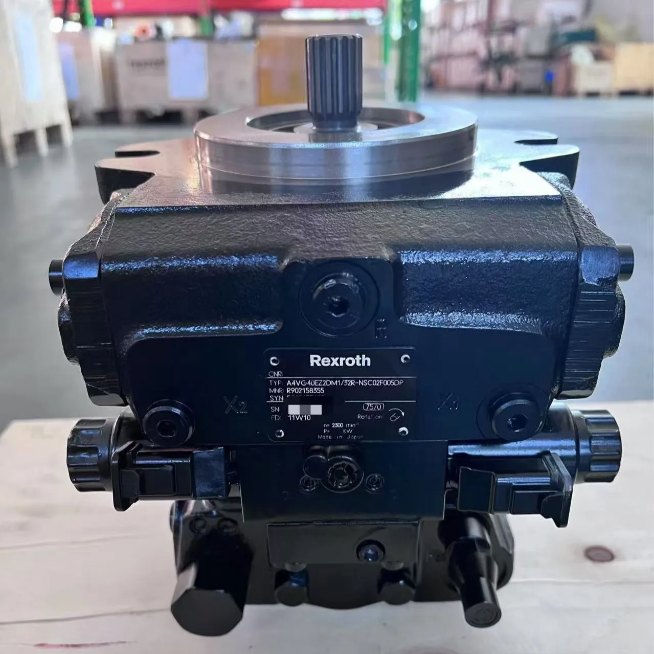 

A4VG40EZ2DM1/32R-NSC02F005DP Hydraulic Piston Pump for Pump Truck