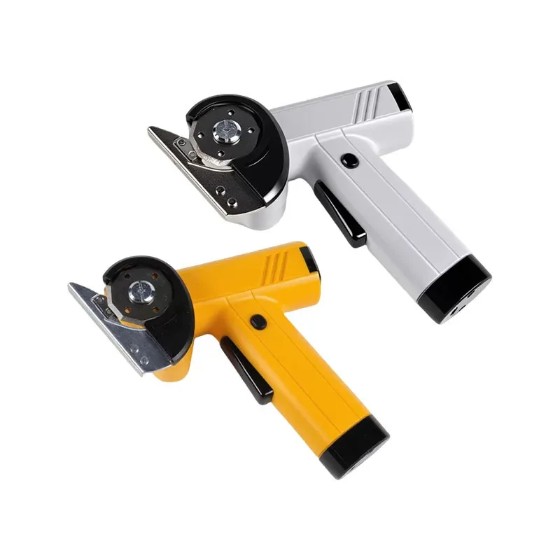 

Handheld Electric Fabric Scissors Wireless Rechargeable Rotary Cutter Leather Fabric Carpet Trimming Cutting Tools