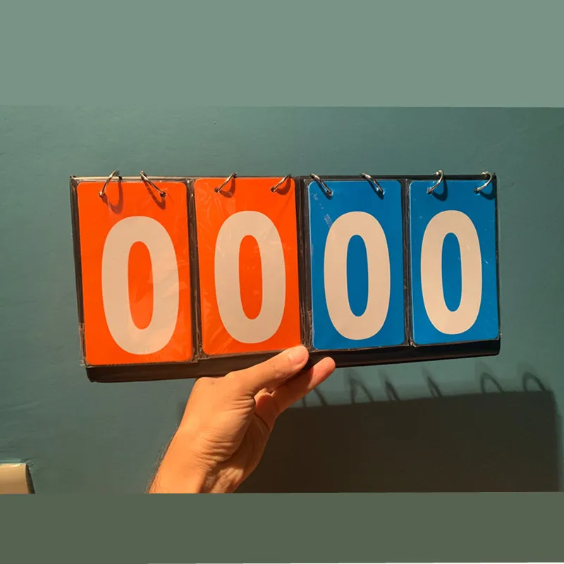 1pc Digital Scoreboard Tabletop Portable Sports Coach Scoreboard For Football Volleyball Basketball Badminton Tennis