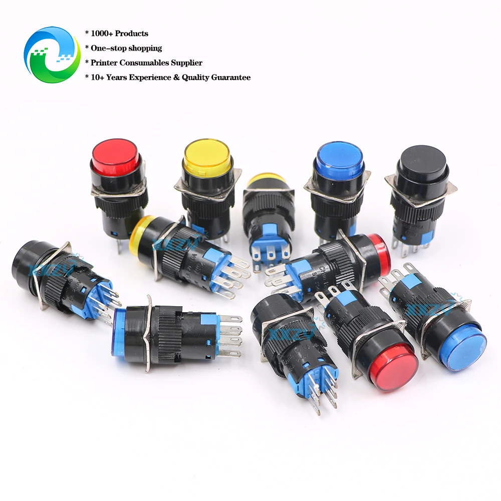 2pcs Allwin Solvent Printer Ink Pressure Switch for Yaselan Wit-color Inkjet Printer Press Ink Control Button 6 Feet