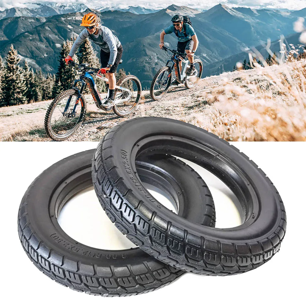 

Electric Scooter Bicycle 12Inch Solid Tyre Set 12 1/2x2 1/4(62-203) Replacement Tire Parts Reinforced Stableproof 12.5x2.50 Tire