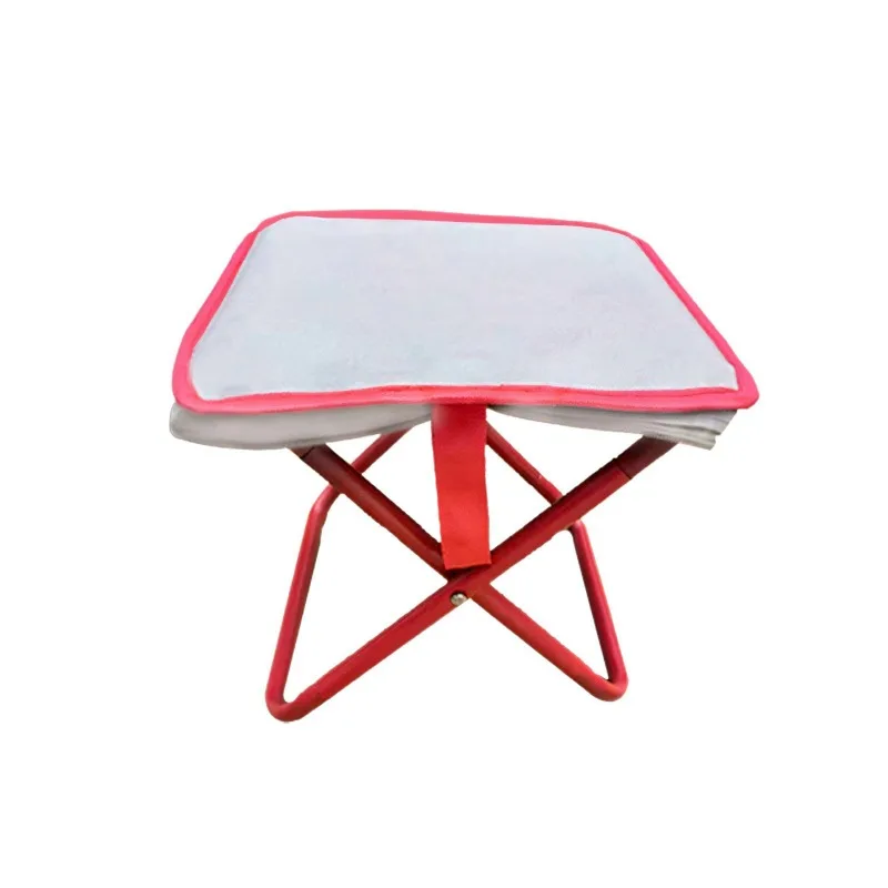 Pencil bag stool, pocket stool, folding maza, zipper bag, folding stool, outdoor folding table and chair, camping equipment
