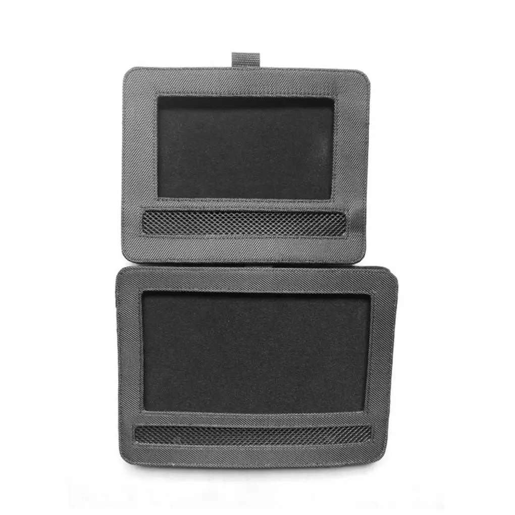 Supporto per poggiatesta per interni auto custodia per cinturino custodia in tela per DVD lettori tablet elettronici organizzatore per appendere