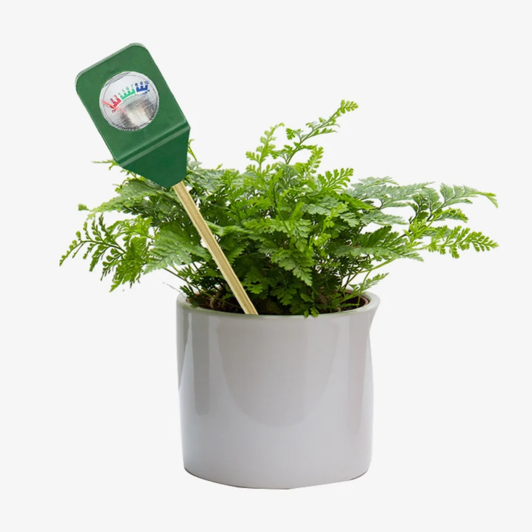 Portable Soil Moisture Meter - Mini Single Probe Tester for Plants, Flowers & Gardening, Accurate Hygrometer Detector Tool
