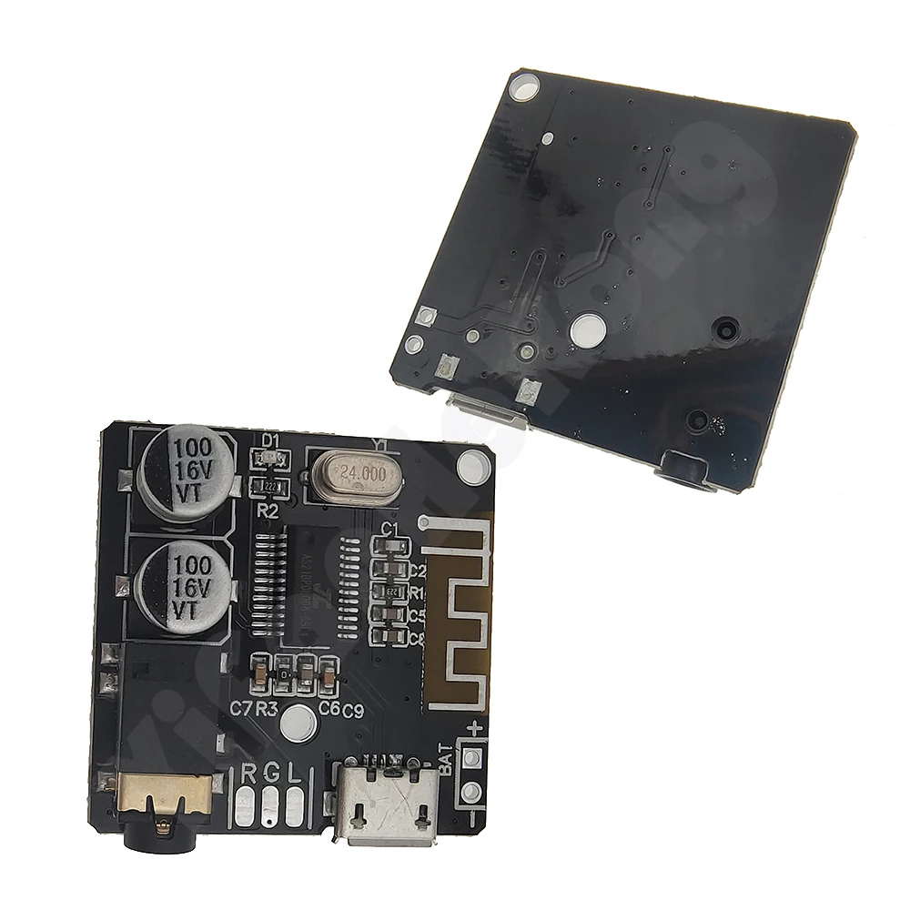 Compatível com Bluetooth MP3 Receiver Decoder Board, VHM-314, Suporte Micro Interface, Conexão Automática, Saída de Áudio Estéreo
