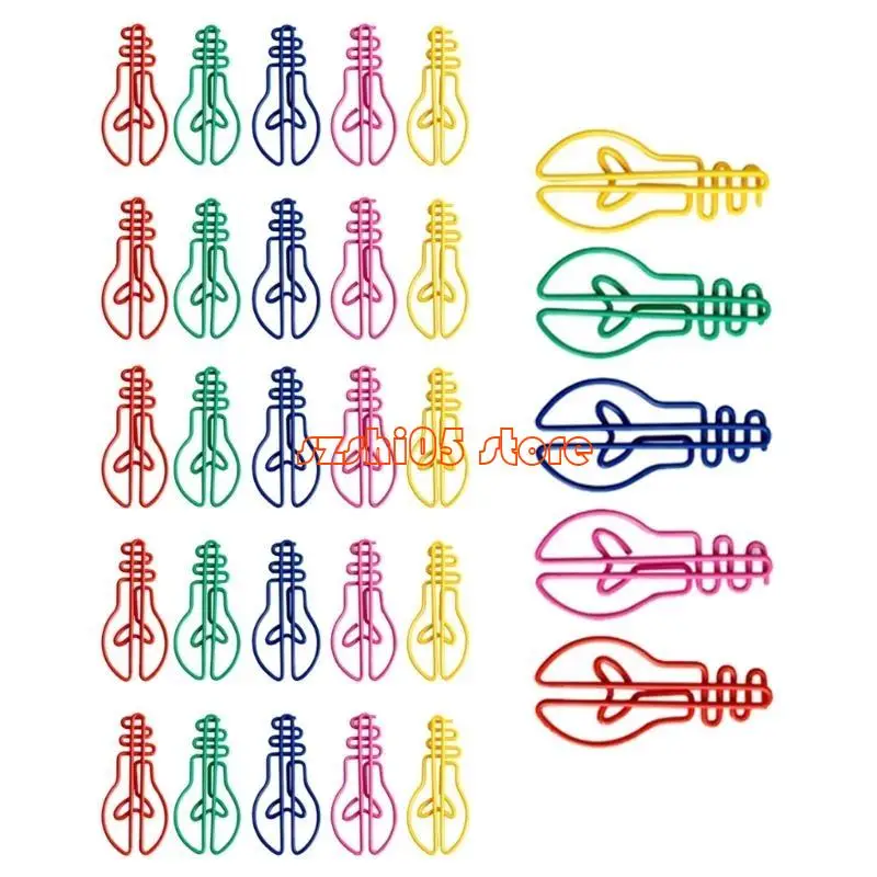 781e 30pcs lampada colorata lampadina clip clip clip clip per le buste foto buste lettere documento cartello