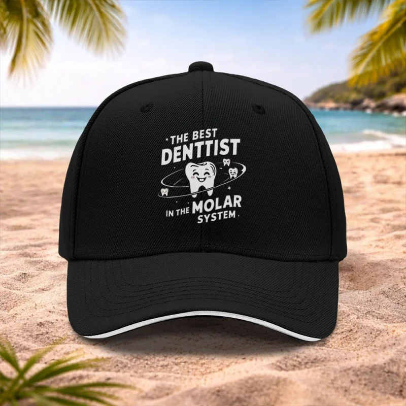 Dentist-Themed Baseball Cap Unisex Fashion Hat for Parties, Festivals, Cycling, Camping, Birthday Gift – Multiple Colors