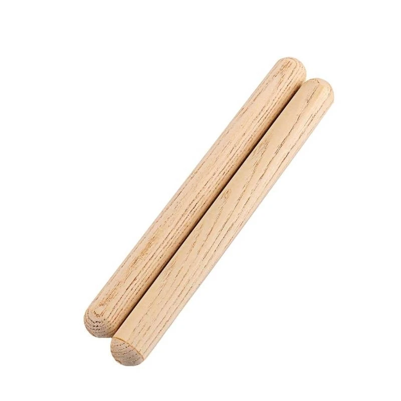 1 Pair Rhythm Sticks, Beech Drum Sticks Drumsticks Percussion Instruments Musical Gift Set for Kids Beginners
