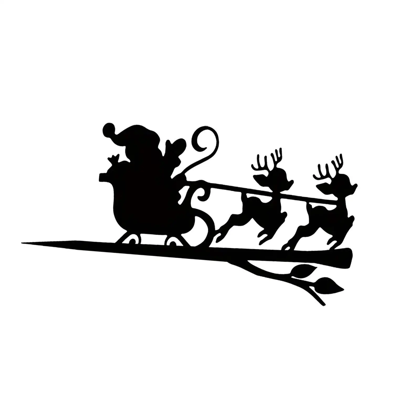 

Tree Insertion Iron Silhouette Multi Functional Christmas Gift Decorative Insert