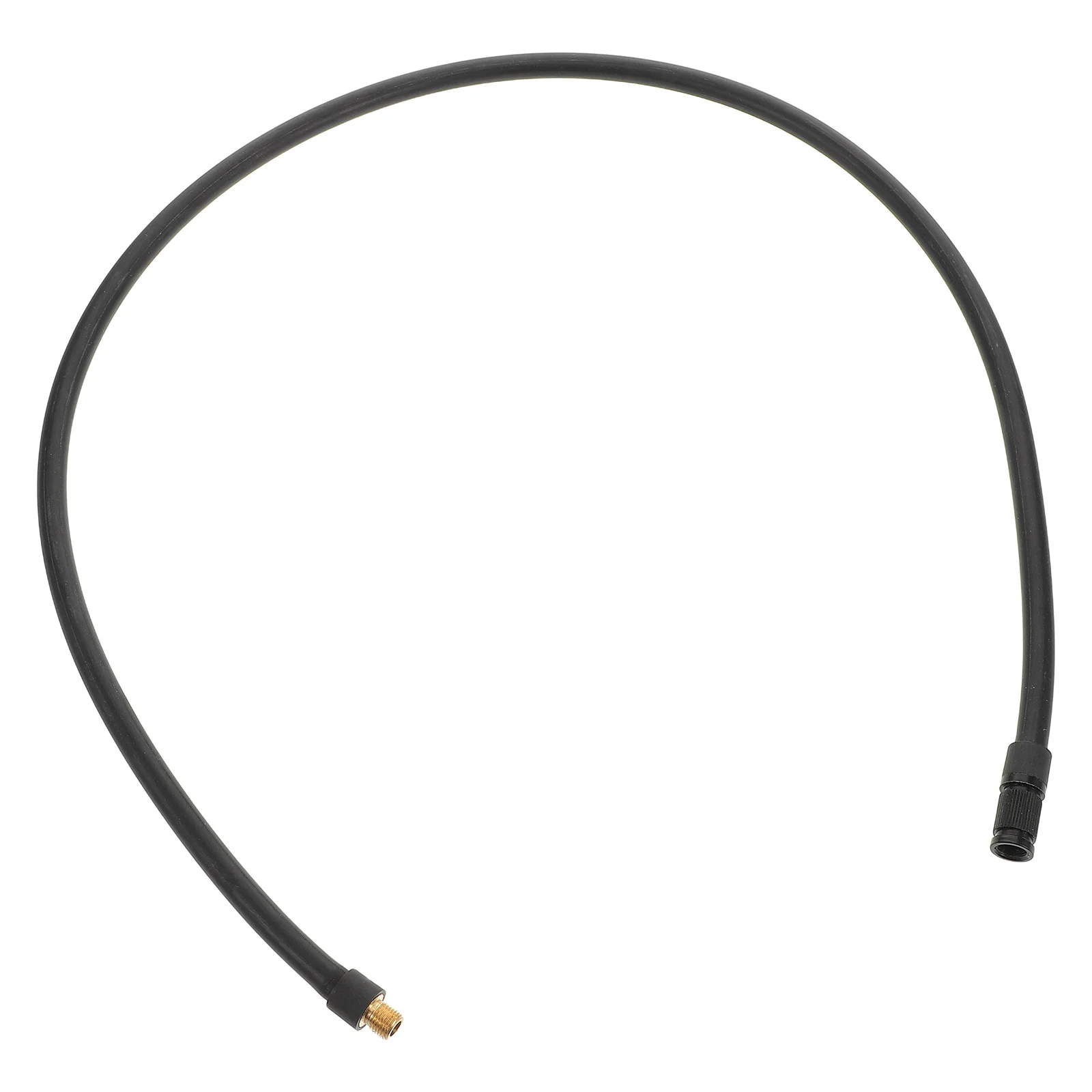 

80Cm Tire Inflator Hose Extension Flexible High Pressure Resistant Rubber Threaded Connection for Car Tire Inflation
