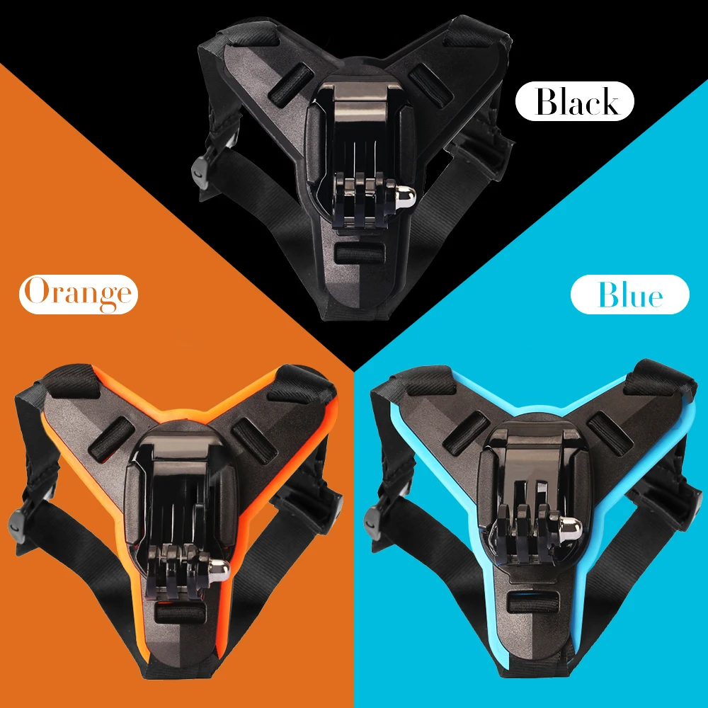 DuoDton Motorcycle Helmet Chin Mount for GoPro Hero 11 10 9 8 7 6 Action Sports Camera Holder Motorcycle Stander GOPRO Accessory