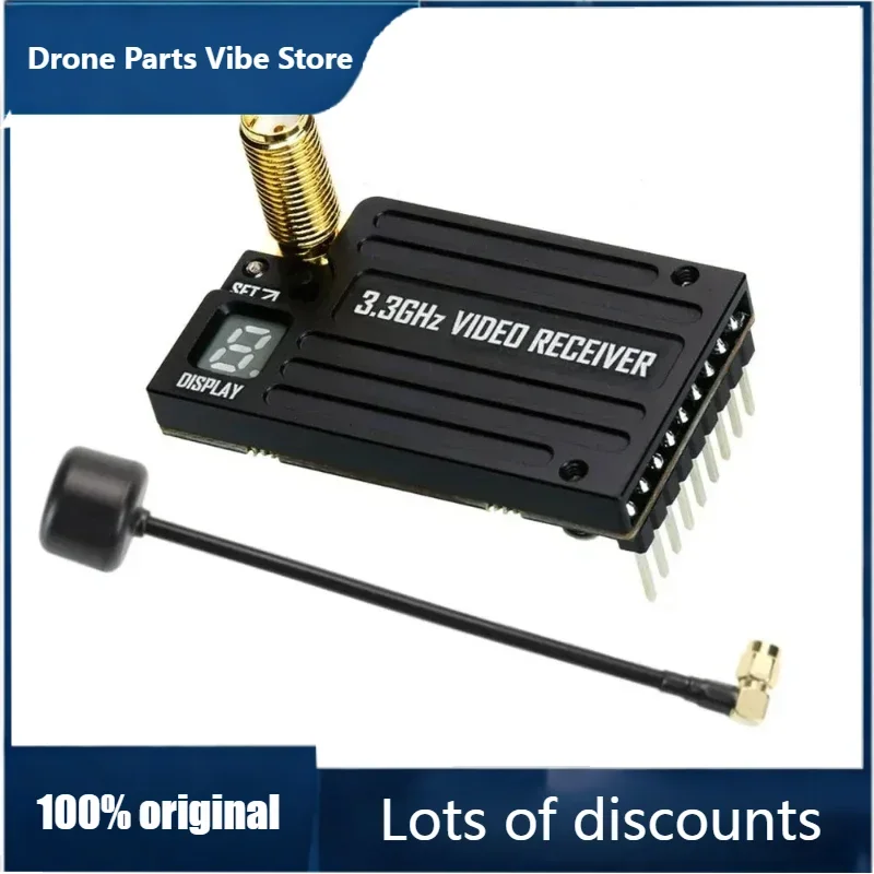 

FyOriginal RUSHFPV 3.3G 4W VTX Supports IRC Tramp Protocol Video Transmitter 3.3GHz Glasses VRX Module For RC FPV Long Range Dro
