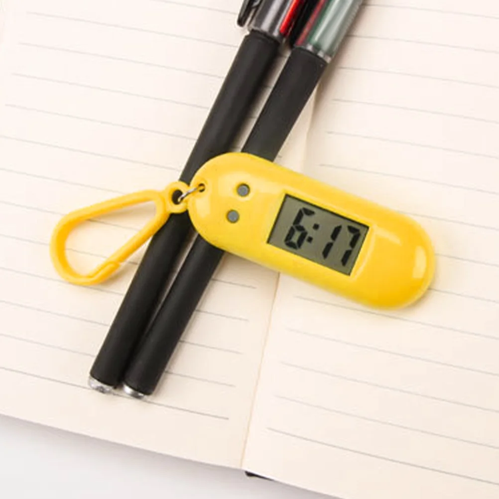 

2-шт цифровые часы брелок маленькие электронные часы карманный брелок для часов