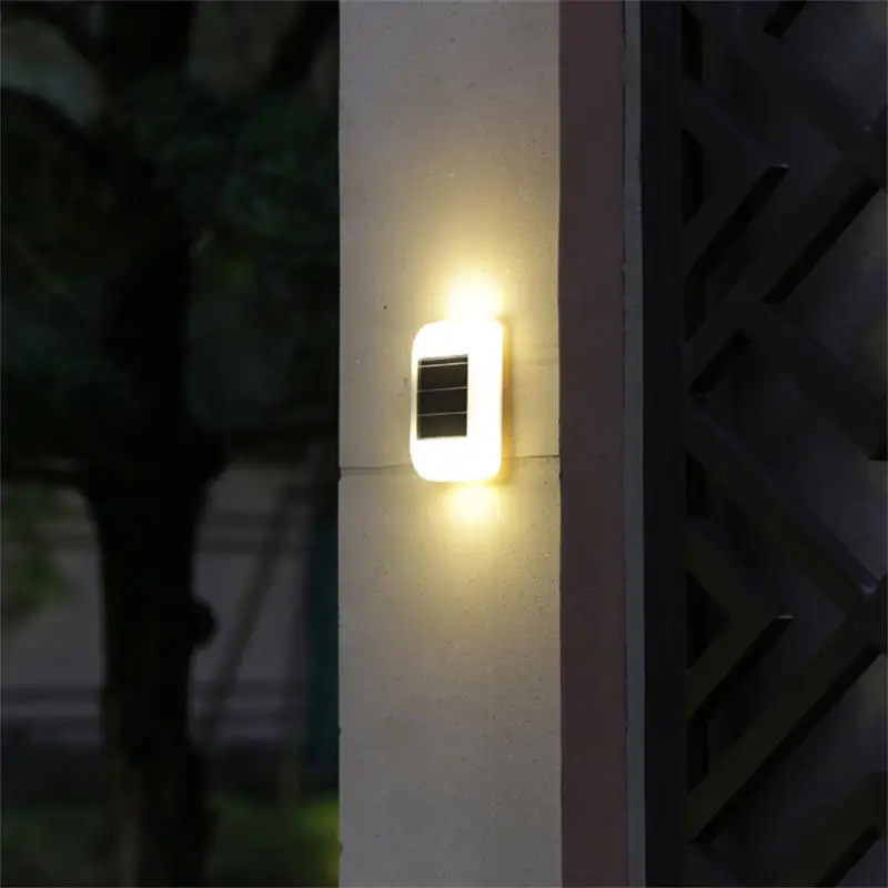 Solar Light Outdoor Waterproof Solar LED Light Wall Light Sunlight Lamp for Garden Street Landscape Balcony Decor