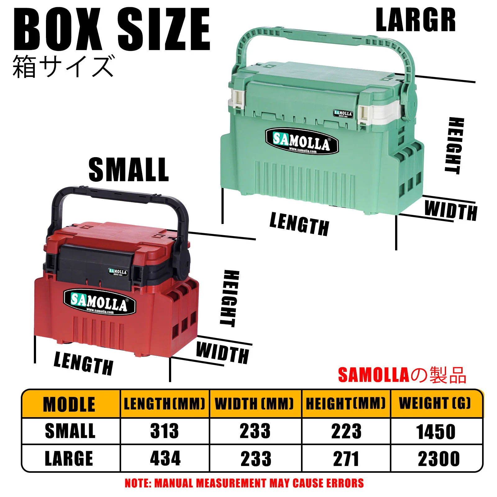 Big Fishing Box Multifunction Lure Box Multi-storey Compartments Plastic Accessories Tackle Container Case Storage Organizer Sea