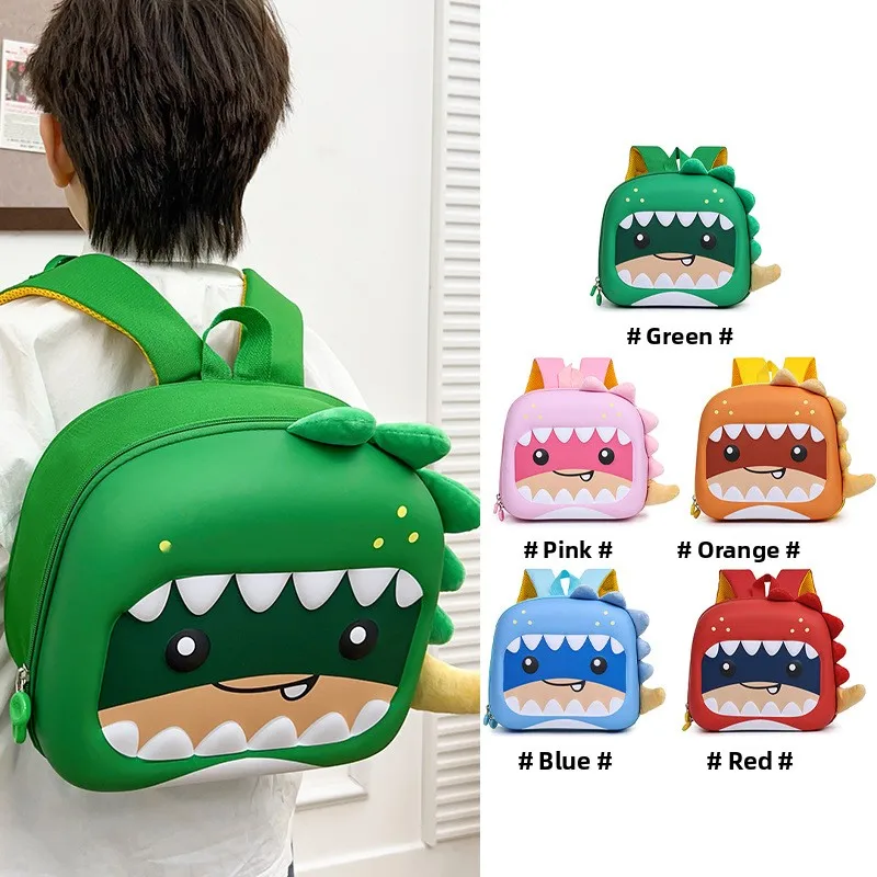

Lightweight Cartoon Baby Shark Backpack for Toddlers Children's School Bag - Versatile Large Capacity Backpack for Campus Use