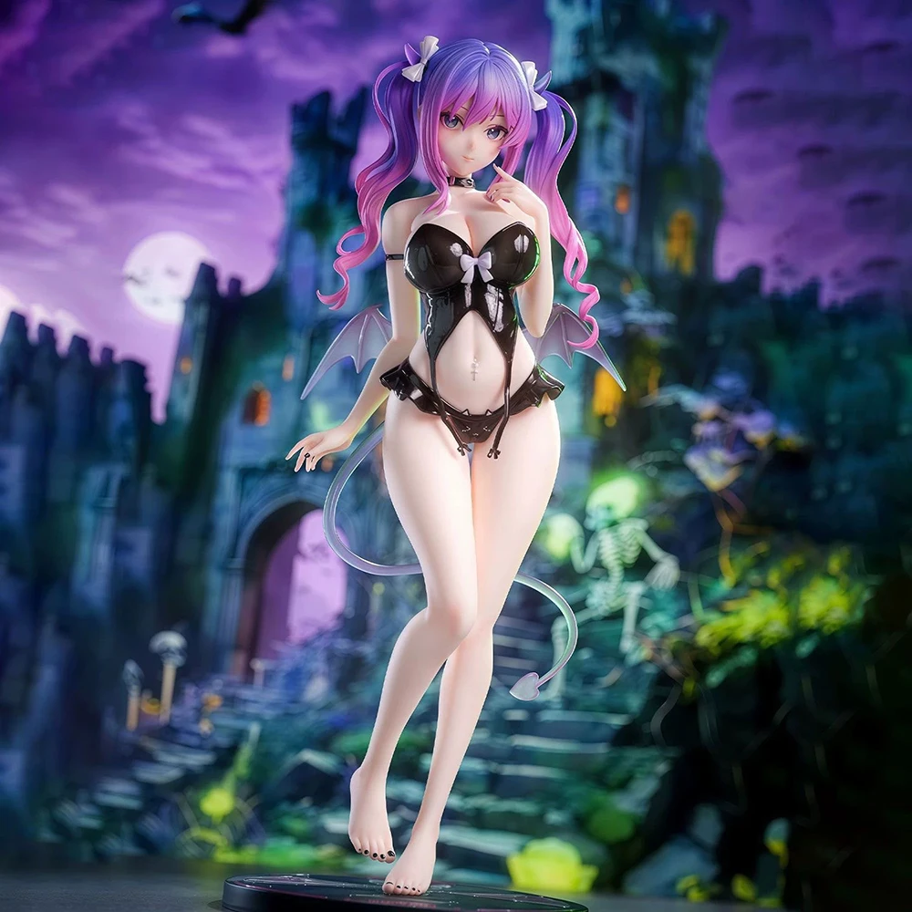 

MOMOROSER 1/6 Glowing Succubus Momoko-chan Anime Girl PVC Action Figure 28cm Adult Collectible Model Toy Game Statue Gift