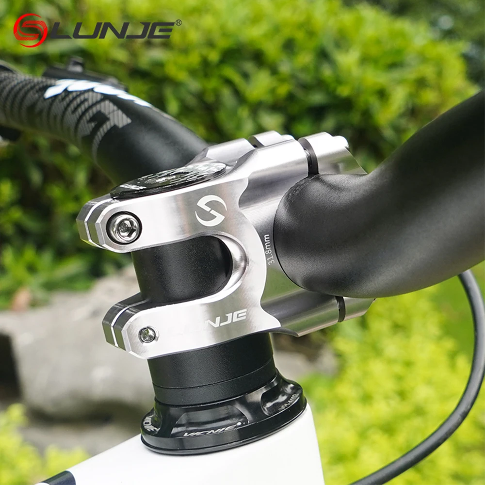 Handlebar Stem MTB Road Bike Stem Aluminum Alloy Ultralight High strength Short 31.8MM Bicycle CNC Stem DH/AM/XC Bicycle Parts
