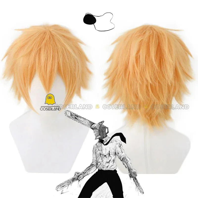 Chainsaw Man Denji Cosplay Costume Anime Wig Devil Hunter Uniform Shirt Tie Pants Suit Outfit Pochita Halloween Party For M NM31 view 6