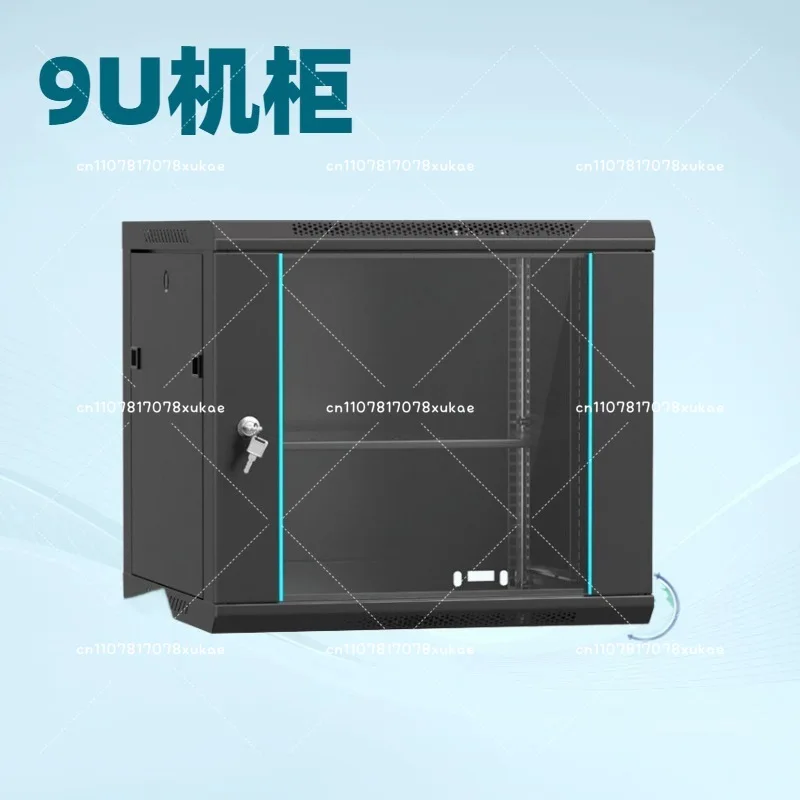 Network cabinet 9U Wall-mounted cabinet Detachable server wall cabinet 6U