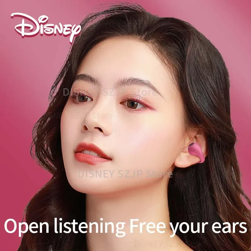 New Disney Clip-On Wireless Bluetooth Earphones KD-29 Waterproof Noise Reduction Headphone HIFI Sound HD Call Headsets