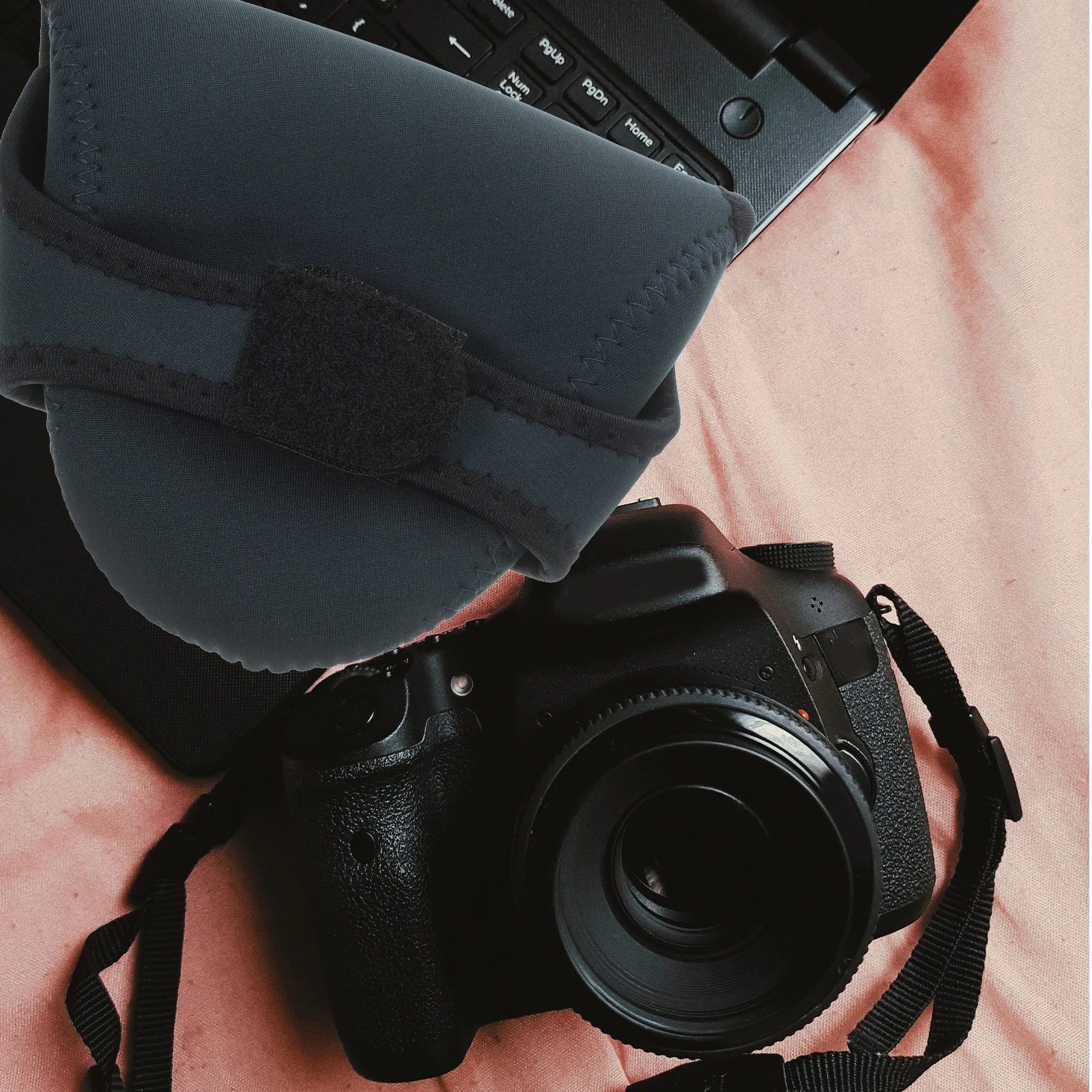 

Camera Insert Bag Multi-Functional Padded Organizer For Dslr Cameras Lenses Flash Gear Portable Neoprene Case Backpack