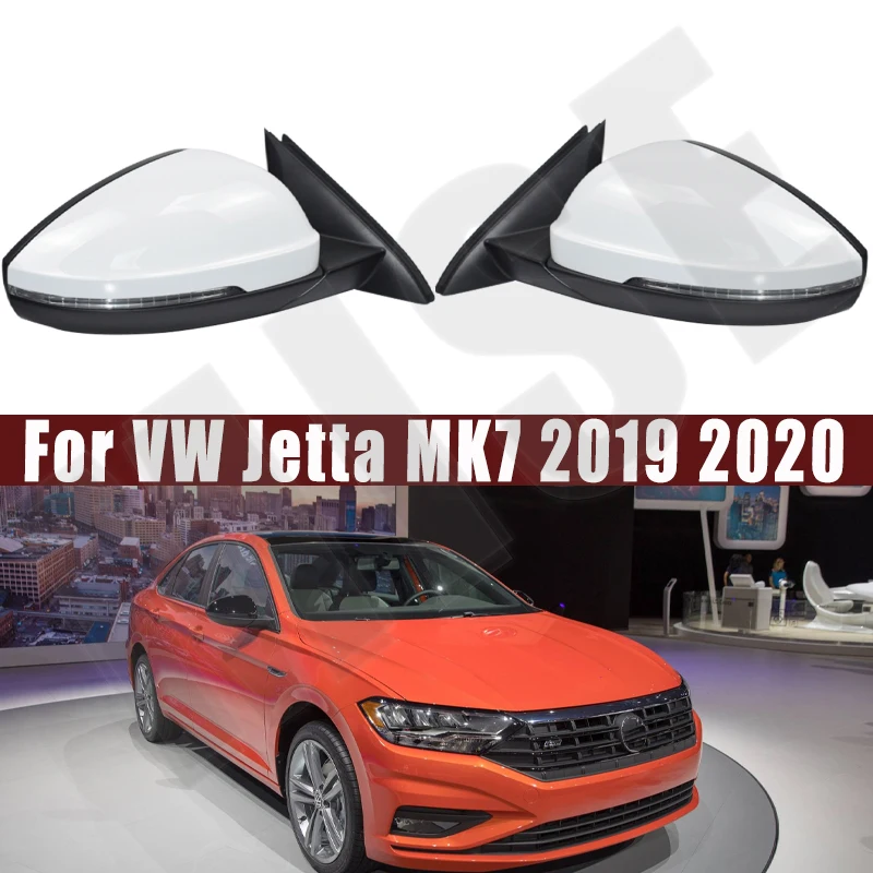 Car Accessories For VW Jetta MK7 2019 2020 Auto Outside Door Rearview Mirror Assembly Left/Right