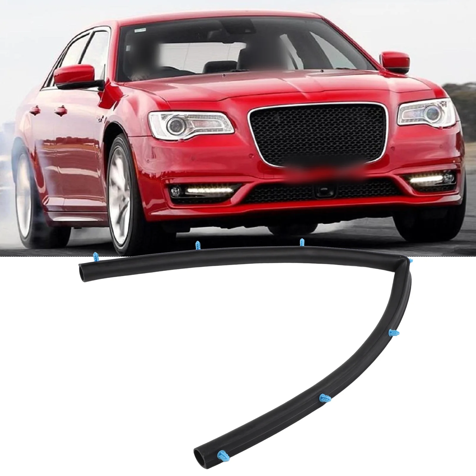For Dodge For Charger Hood Seal Rubber Gasket Replacement 2011-2023 Matches Factory Specifications OEM 68040220AC 5065322AC