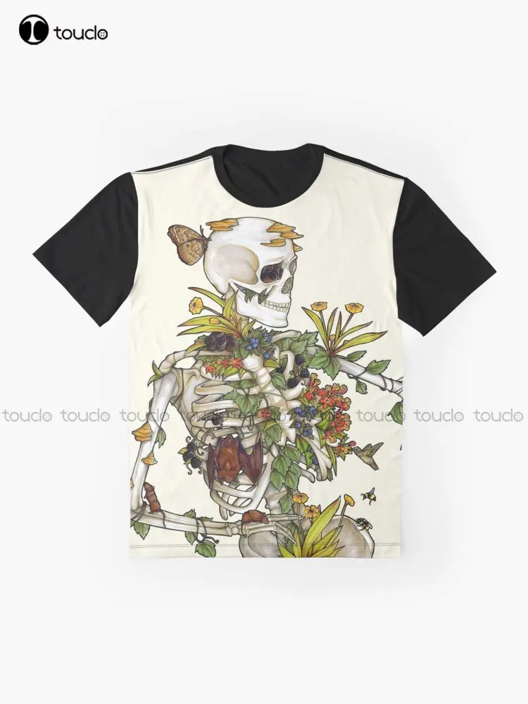 Bones And Botany Graphic Puglife Wave Ocean Japan Dog Summer T-Shirt Custom Aldult Teen Unisex Digital Printing Tee Shirts