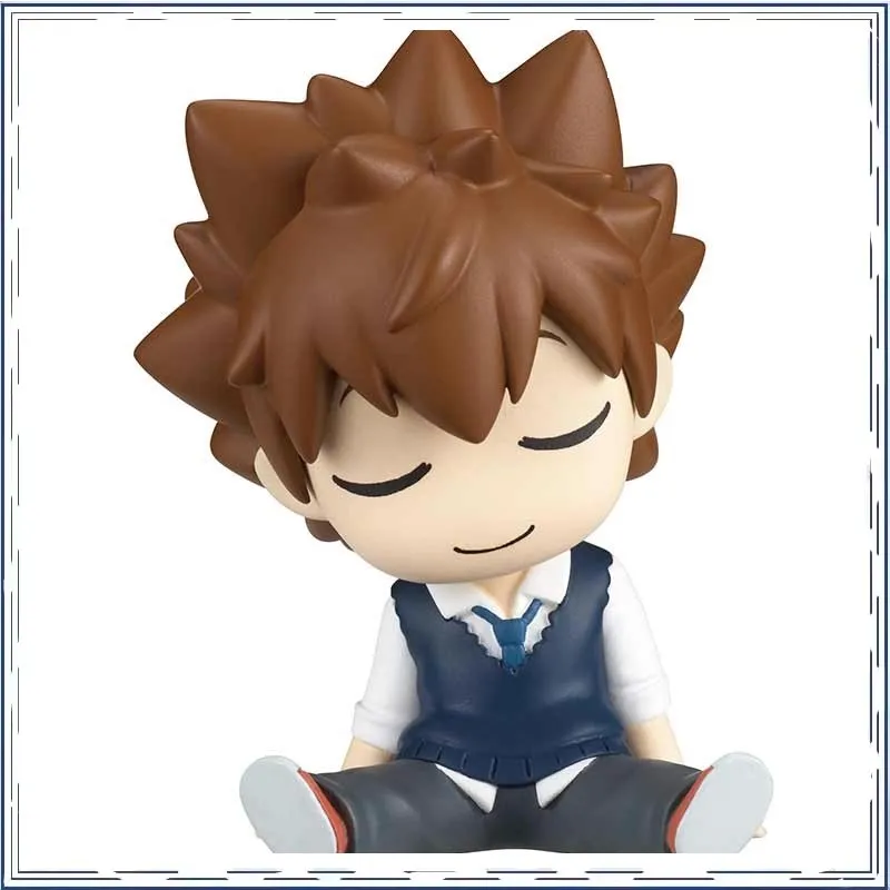 

【SALE】HITMAN REBORN! Reborn Sawada Tsunayoshi Gashapon Shoulder To Shoulder Modeling Collection Ornament Model Toys