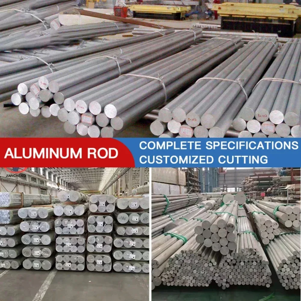 aluminum solid rod Φ 46-52mm diameter 300mm length High Quality Straight aluminium round bar