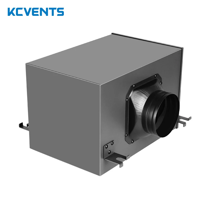 KCvents scatola filtro aria fresca per purificazione a 3 strati con Hepa e filtro a carbone per sistema di ventilazione