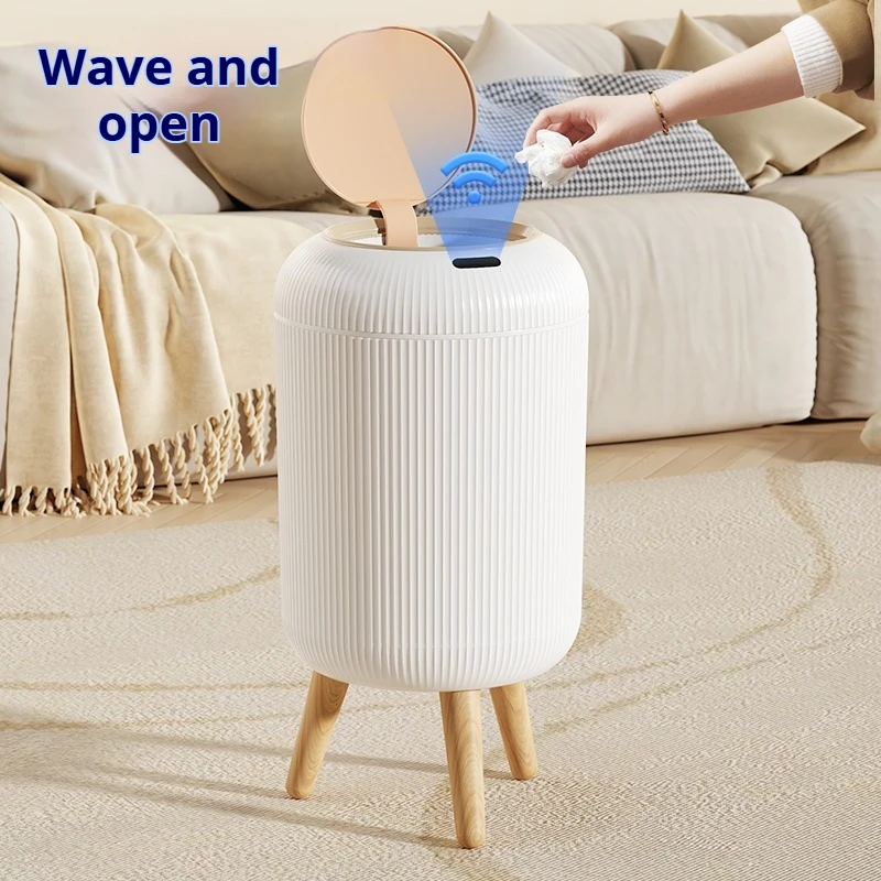 

10л умный датчик под дерево, мусорный бак, автоматический роскошный кухонный, ванная комната, гостиная, высокие табуреты, устраняют нужно изгибать