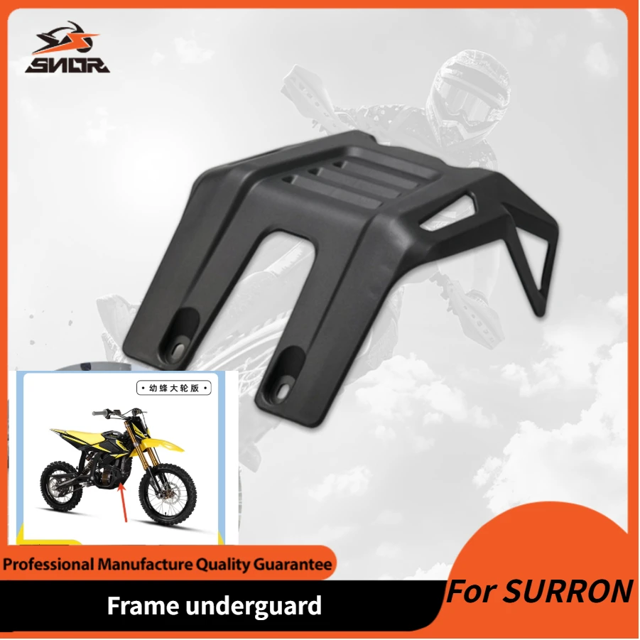 

SNOR For SURRON HYPER BEE Motorcycle Frame protection shell Skid Plate Bash Frame Engine Guard Protector Cover For SURRON