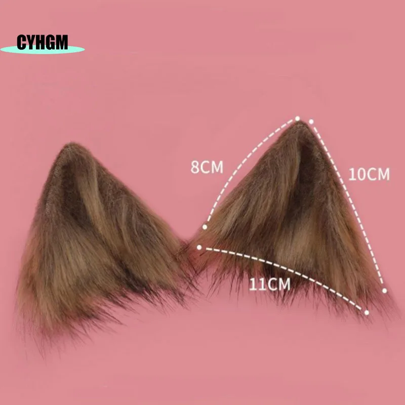 Pinzas para el pelo con orejas de animales para niña, horquillas, pasadores hechos a mano, accesorios para el cabello para mujer TB-0590, venta al por mayor, novedad