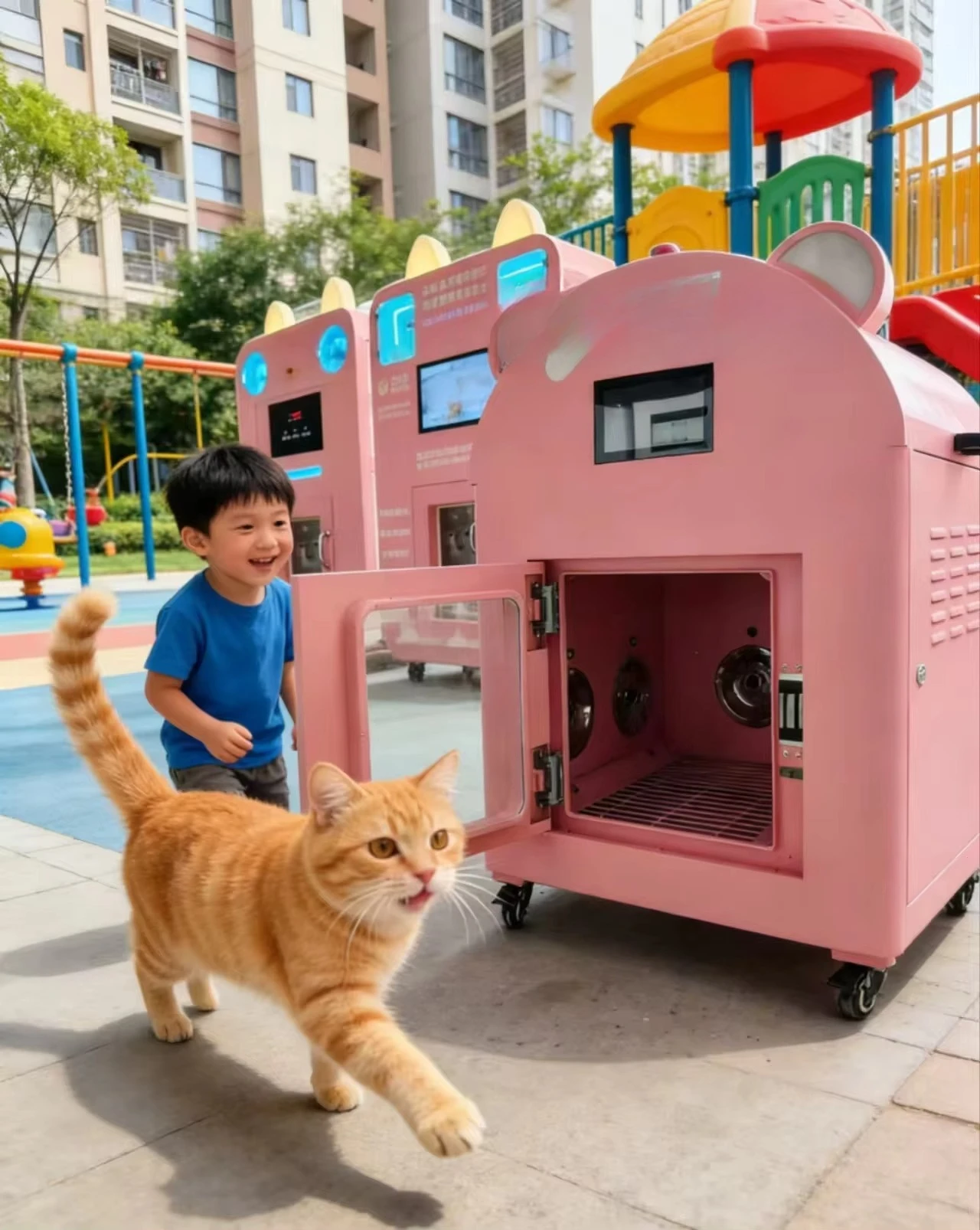 Hydrogen Bubble Pet Washing Machine Fast Drying Dog Cat Spa Station Professional Grooming Hospital Use