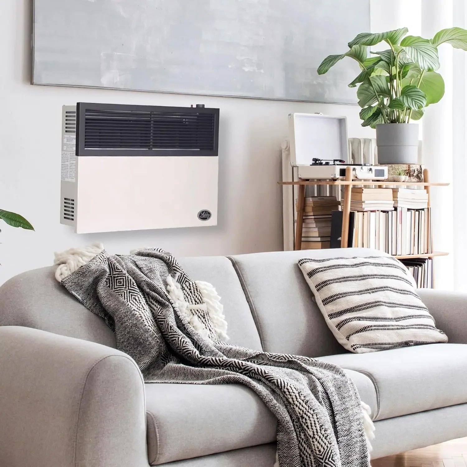 منتجات 17,000 وحدة حرارية بريطانية سخان مثبت على الحائط من البروبان السائل بفتحة تهوية مباشرة مع إضاءة بيزو، طيار أمان ومنظم مدمج، Cr