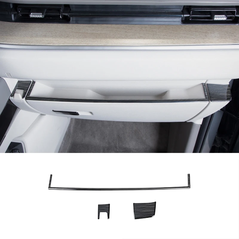 Car Co-pilot Storage Strip Trims Style for Hyundai Custin Custo 2021 2022 2023 2024 Interior Accessories Modify Kit Auto