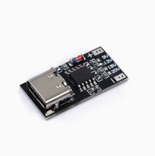 5PCS Type-C PD2.0 PD3.0   Fast Charge Trigger Polling Detector USB Boost Power Supply Change Module Charger Board Tools