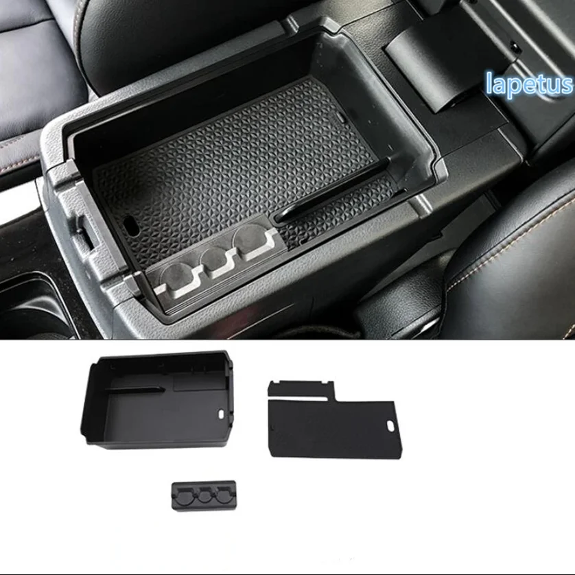 Car Central Armrest Storage Box Console Arm Rest Tray Pallet Container Fit For Mitsubishi Eclipse Cross 2018 - 2022 Accessories