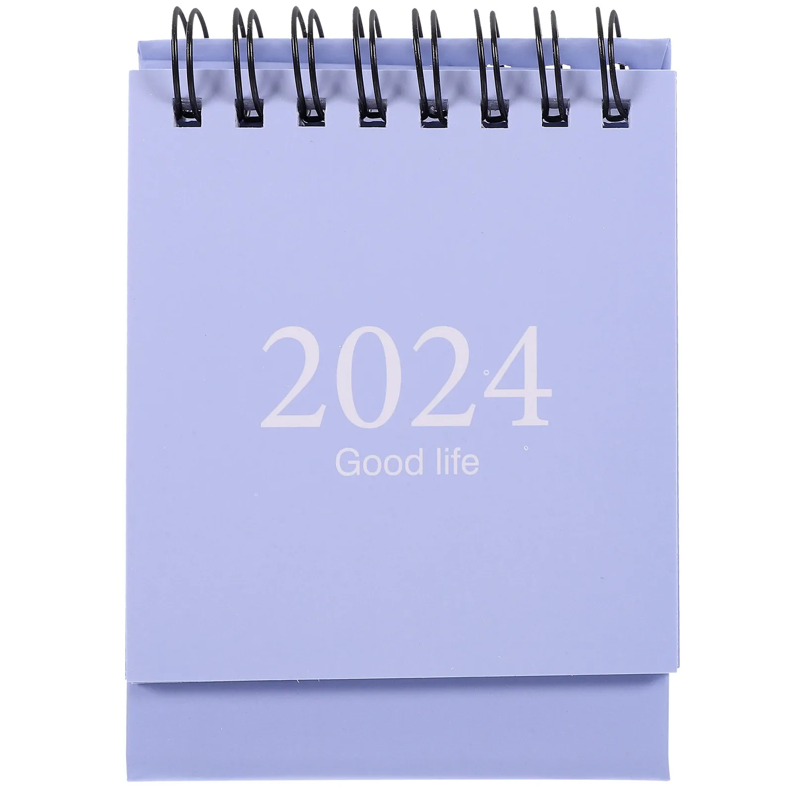 

Mini English Desk Flip Calendar 2024 Small Table Calendar Monthly Memo Desktop Organizer Thick Paper for Office Study