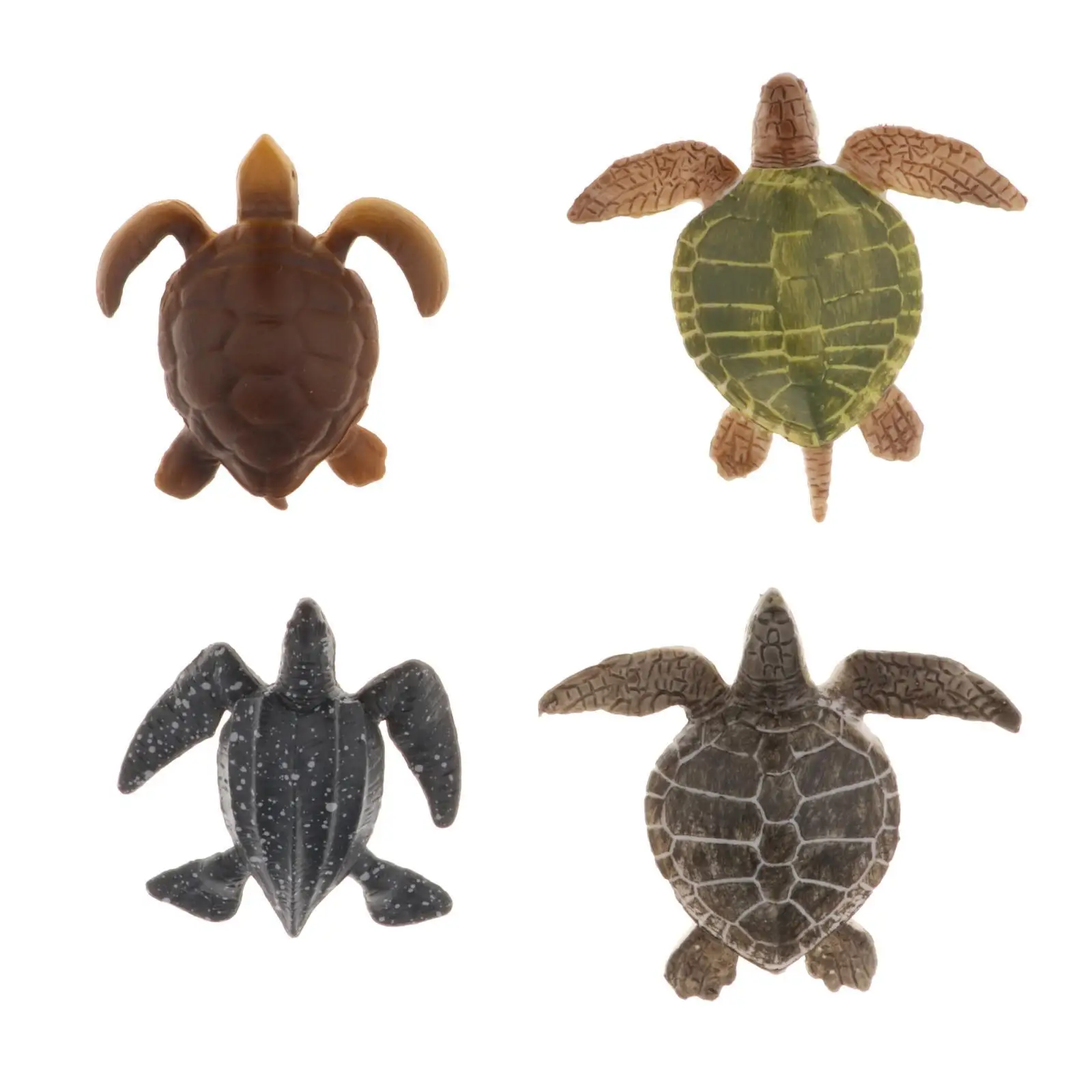 Sea Animals - Underwater Marine Toy Sea Turtles Figures - Educational Toys for Toddlers, Kids