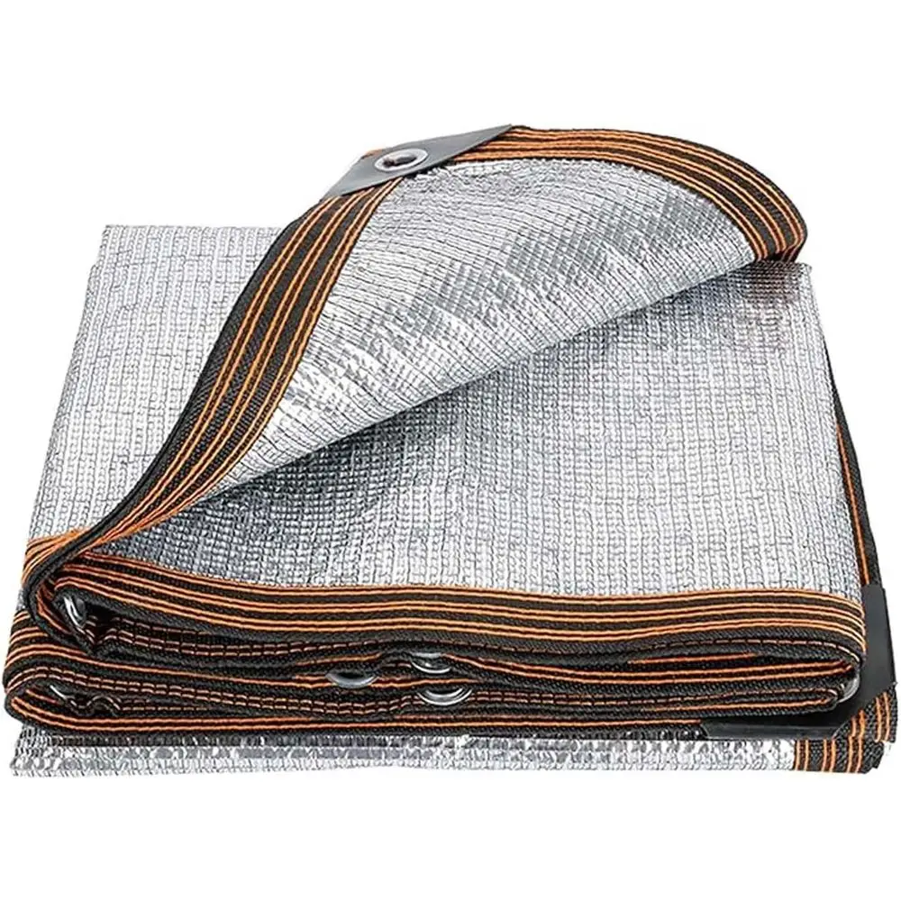 

Aluminet Shade Cloth, Shade Netting, Sun Block Mesh, Relective Garden Cover, Plant Greenhouse Tarp, Shade abric, or Patio, Outdo