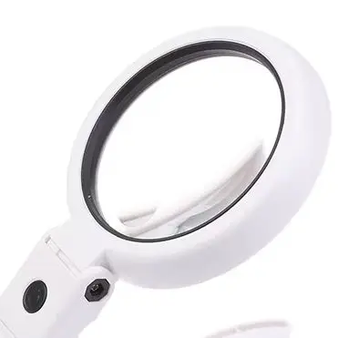 

1pcs 5x 11x Foldable With 8 LED Light Stand Desk For Jewelry Appraisal Reading Repair Magnifying Glass Portable Hand-held