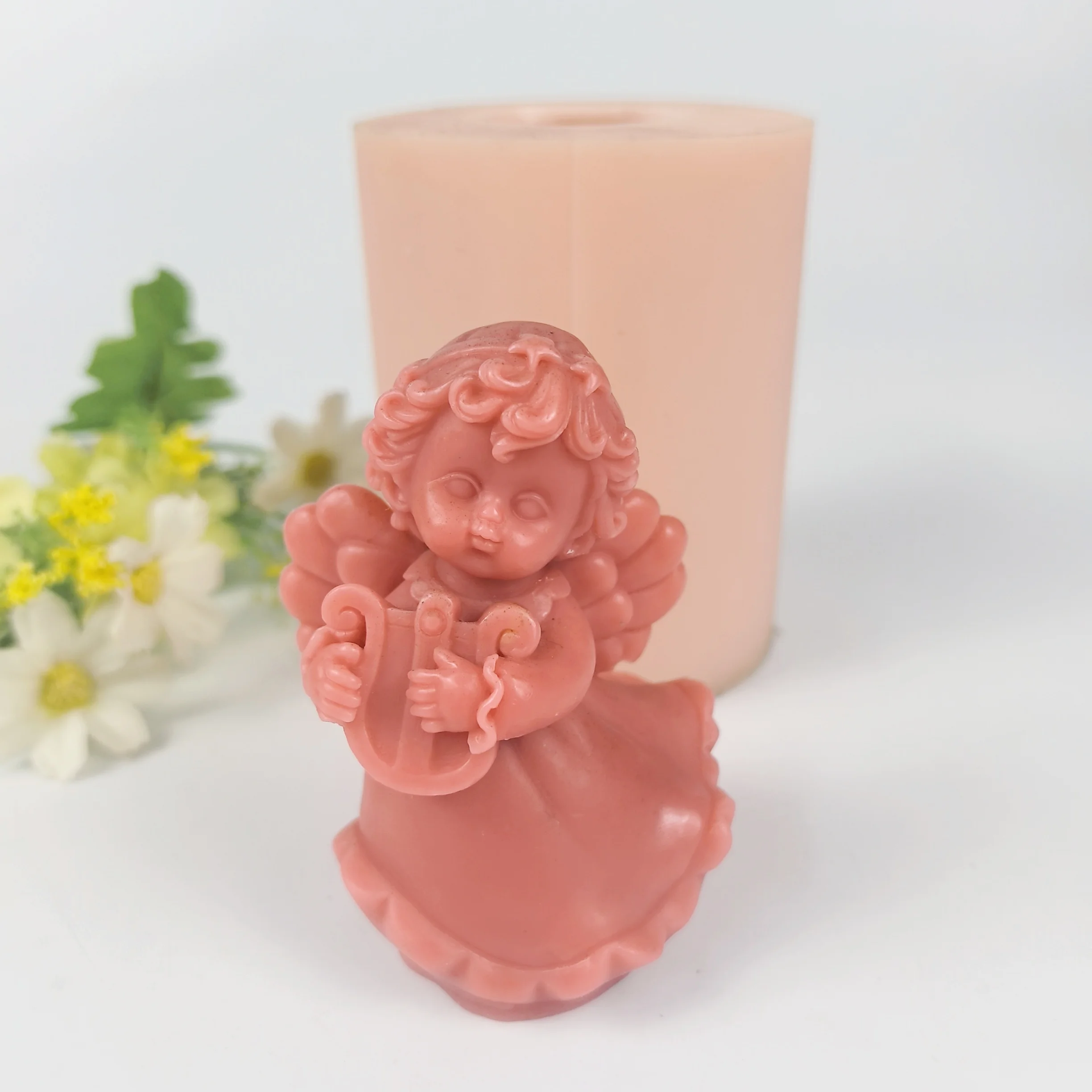 

Инструментные ангелы, форма для свечей, формы для крыльев ангела, сердце, скрипка, арфа, формы для мыла, силиконовые 3D формы для свадьбы, дня рождения, глины из смолы