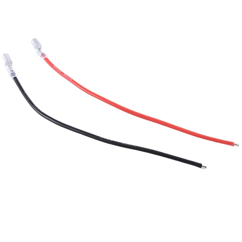 20 PZ 16AWG Filo di Silicone 4.0Mm Proiettile Maschio e Femmina Spina Per WPL MN SCX10 TRX4 RC Auto 370/540/775 Motore Spazzolato ESC Durevole