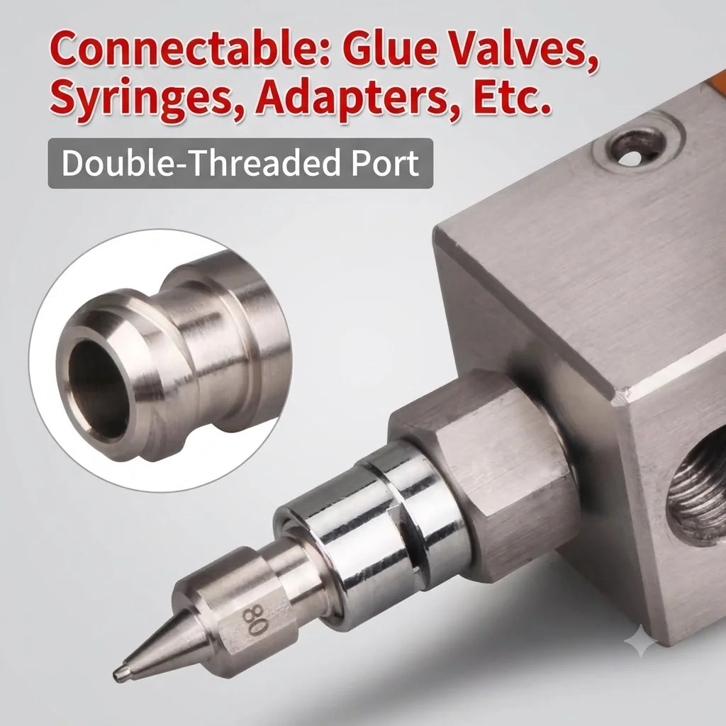 Double Integrally Stainless Steel Molded Precision Agricultural Dispensing Needle Nozzle Hose Materials Supplies Supplies,